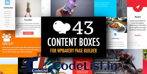 Content Boxes for WPBakery Page Builder