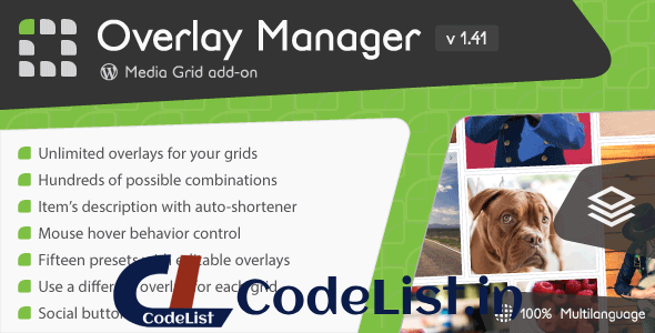 Media Grid – Overlay Manager add-on v1.41