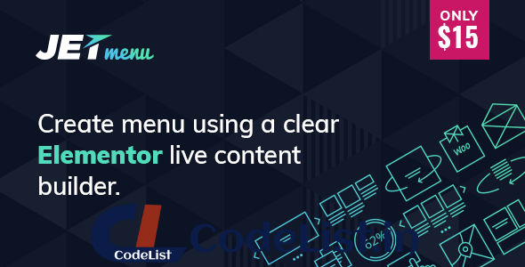 JetMenu v2.4.4 – Mega Menu for Elementor Page Builder