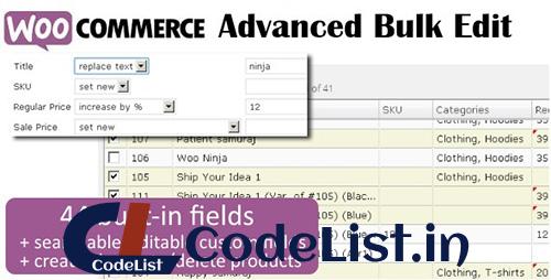 WooCommerce Advanced Bulk Edit v4.3