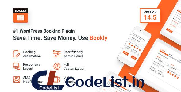 Bookly Booking Plugin v14.5 – Responsive Appointment Booking