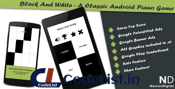 Black and White v4 – A Classical Android Piano Game