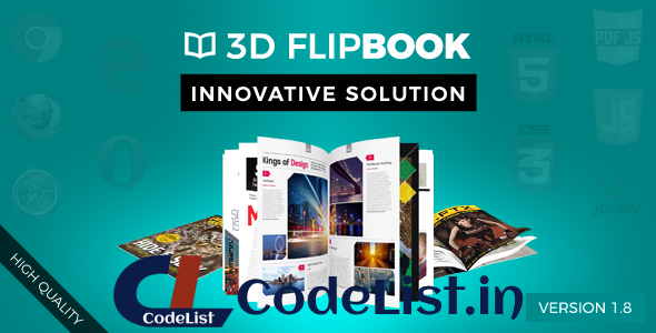 FlipBook – Animation jQuery Plugin