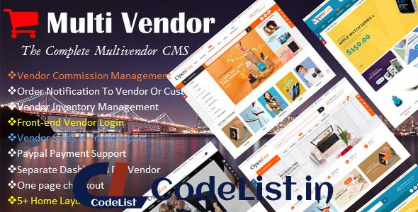 Ecommerce Multi-Vendor Website Builder – The Complete Multi-vendor CMS