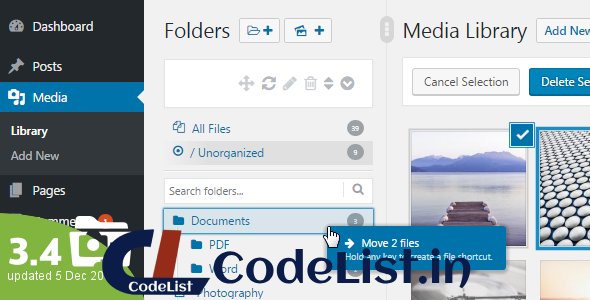 WP Real Media Library v3.4.8 – Media Categories / Folders