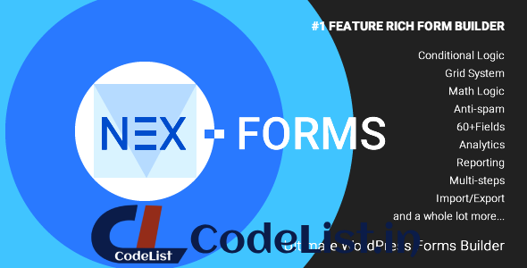 NEX-Forms v6.9.1 – The Ultimate WordPress Form Builder