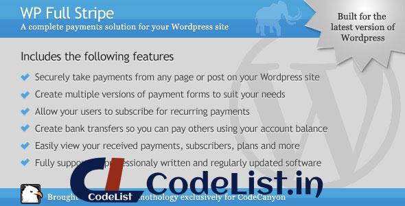 WP Full Stripe v3.13.0