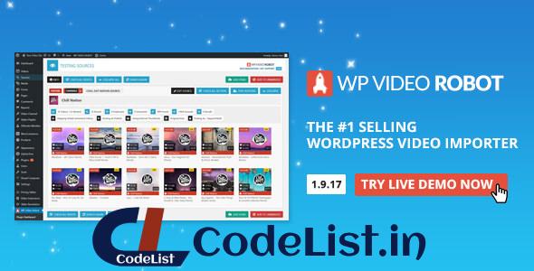 WordPress Video Robot Plugin v1.9.17