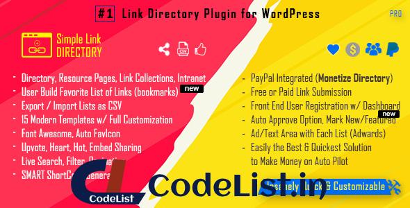 Simple Link Directory Pro v4.7.5