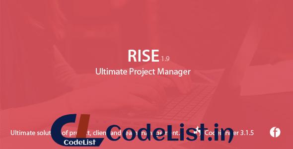 RISE v1.9 – Ultimate Project Manager