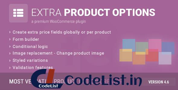 WooCommerce Extra Product Options v4.6.6