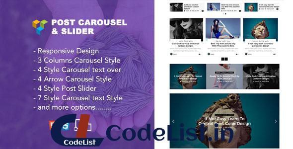 Jellywp – Post carousel slider Visual Composer Addons