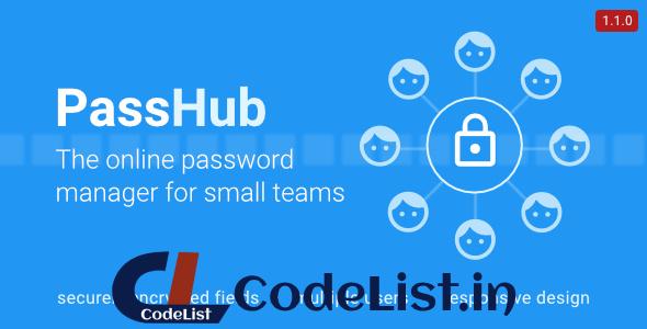 PassHub v1.1.0 – online password manager