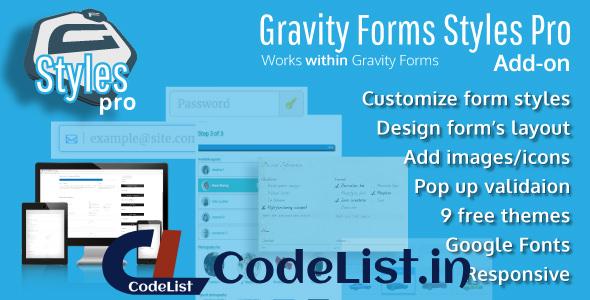 Gravity Forms Styles Pro Add-on v3.1.4