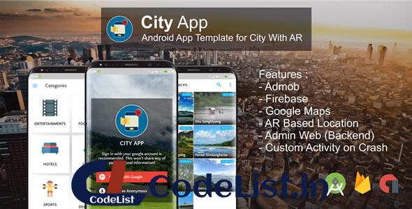 City App (Firebase, Admob, Augmented Reality) v2.4.0