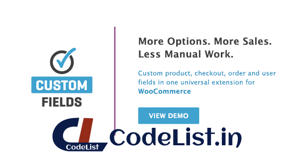 WooCommerce Custom Fields v2.3.4