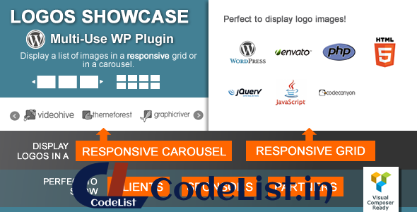 Logos Showcase v2.2.5 – Multi-Use Responsive WP Plugin