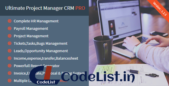 Ultimate Project Manager CRM PRO v1.2.5