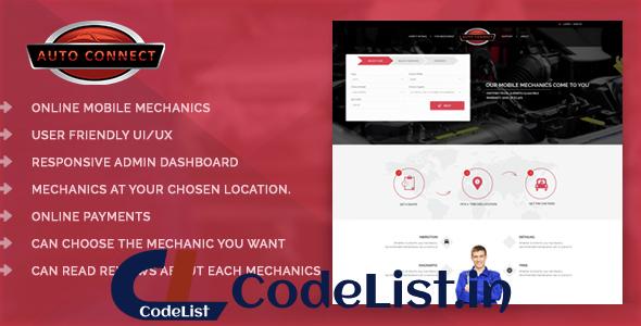Online Automobile Mechanics or Mobile Car Repair Service Booking System – Auto Connect
