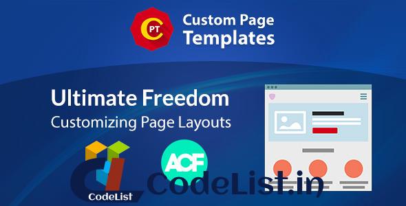 Custom Page Templates v3.0.5