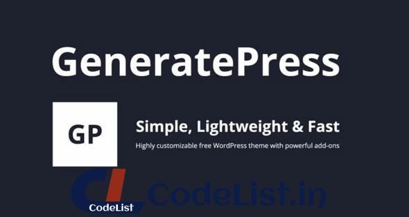 GeneratePress Premium v2.5.0