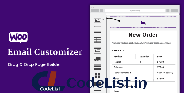 WooCommerce Email Customizer with Drag and Drop v1.4.32