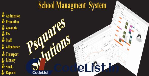 Psquares school management system