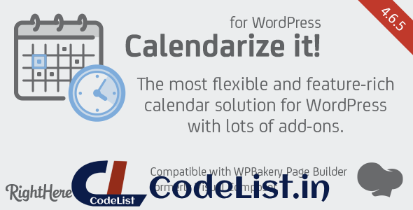 Calendarize it! for WordPress v4.6.5.83180