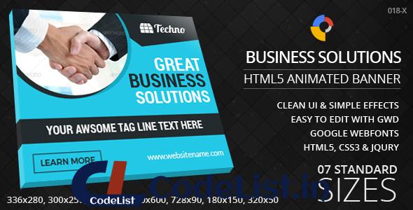 Business Solutions – HTML5 ad banners