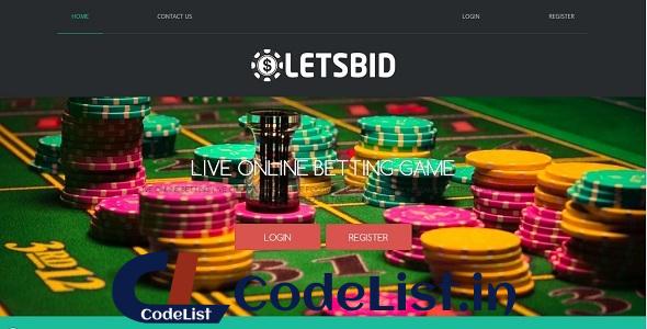 LetsBID – Live Betting Management System