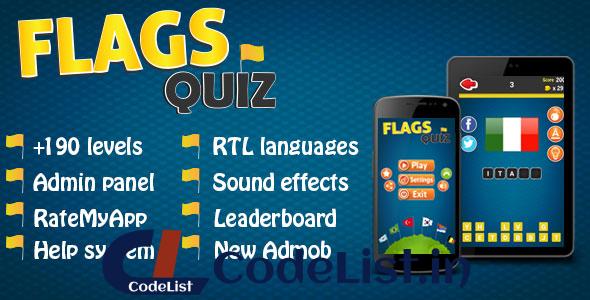 Flags Quiz – Android Game + Admin Panel