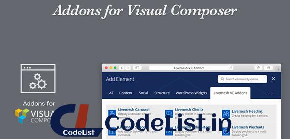 Livemesh – Addons for Visual Composer Pro v2.1.1