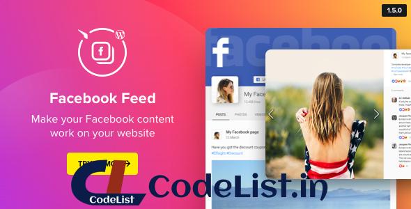 WordPress Facebook Plugin v1.5.0 – Facebook Feed Widget