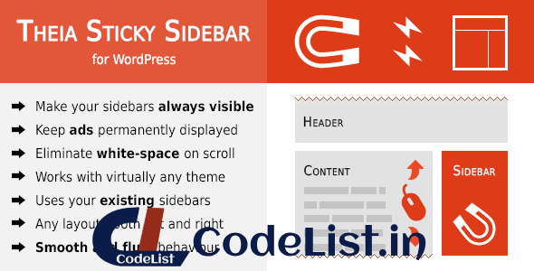 Theia Sticky Sidebar for WordPress v1.8.0