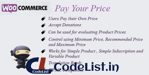 WooCommerce Pay Your Price v8.0