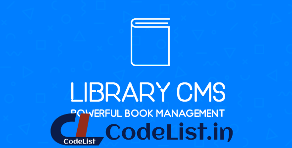 Library CMS v2.2.1 – Powerful Book Management System