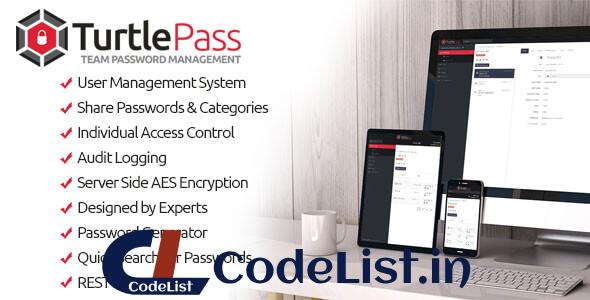 TurtlePass v1.4 – Team Password Manager