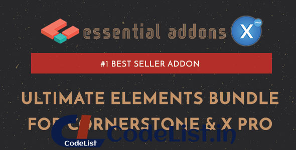 Essential Addons for Cornerstone & X Pro v2.8.2