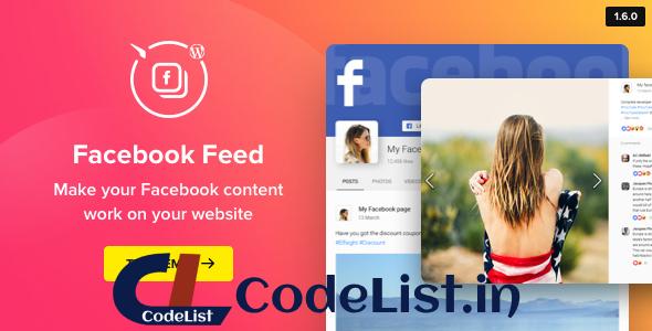 WordPress Facebook Plugin v1.6.0 – Facebook Feed Widget