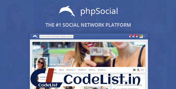 phpSocial v5.4.0 – Social Network Platform