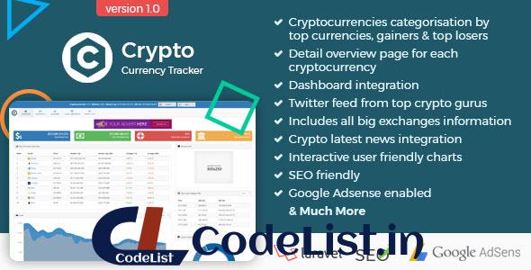 Crypto Currency Tracker – Realtime Prices, Charts, News, ICO’s and more