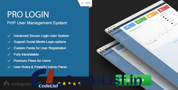 Pro Login v1.9.0 – Advanced Secure PHP User Management System