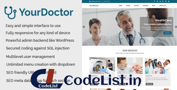 Yourdoctor – Medical and Doctor Website CMS