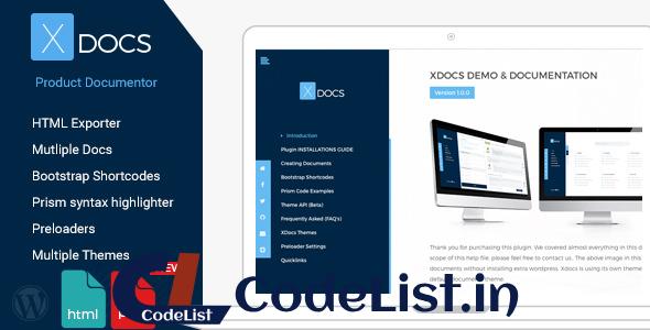 X Docs v1.1.1 – WordPress Product Documentation Creator