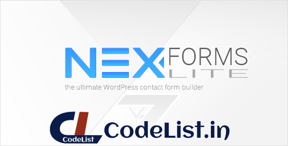 NEX-Forms Lite v7.0 – WordPress Form Builder Plugin