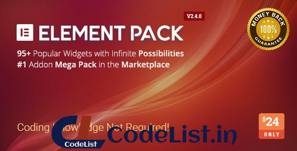 Element Pack v2.4.0 – Addon for Elementor Page Builder