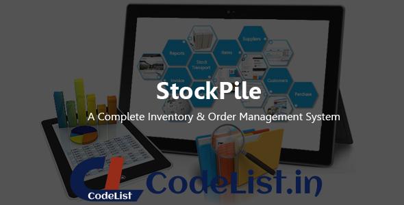 StockPile – Complete Inventory and Order Management System