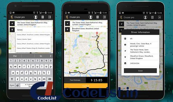 Taxi Booking Complete Solution. Web and Android App – UPDATED