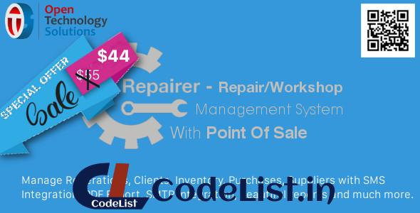 Repairer – Repair/Workshop Management System With Point Of Sale