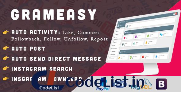 GramEasy v1.9 – Instagram Automatic Tool